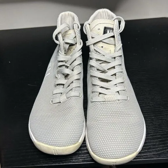 Nobull Women’s Size 7 High Top Trainer Superfabric Gym Shoes Gray
