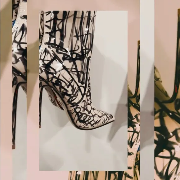 NUDE CROPPED BOOT