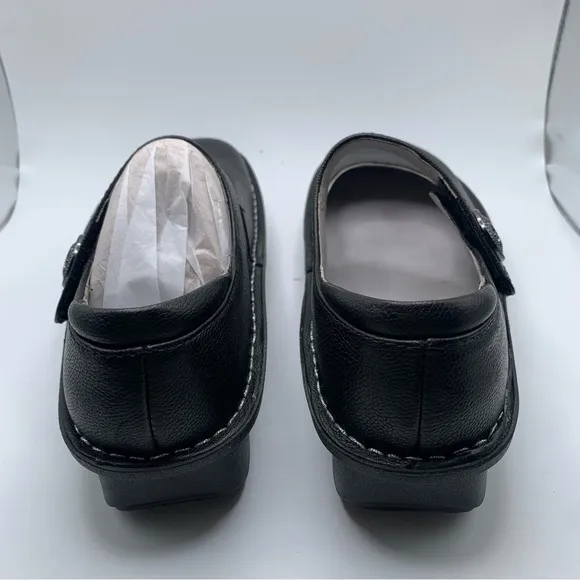 NWB Alegria Women's Paloma black size 37 US 7-7.5 Mary Jane style shoes 1840