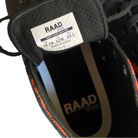 NWB RAAD Shop brand custom design shoes. Men’s size 10.5. NEW, Never worn!
