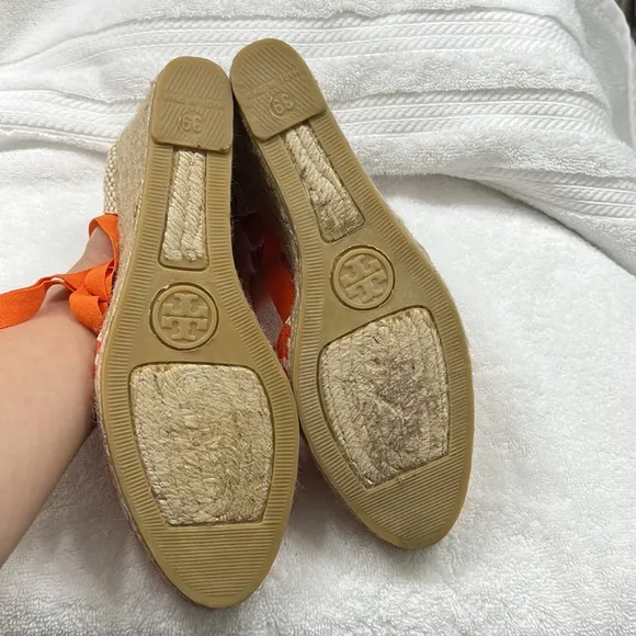 NWOT Tory Burch Espadrille Sandals size 9