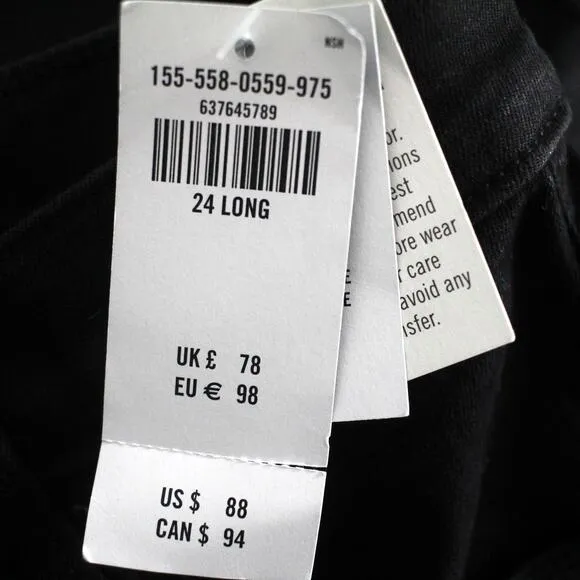 NWT Abercrombie &amp; Fitch Ultra High Rise Super Skinny Ankle Jean Size 00