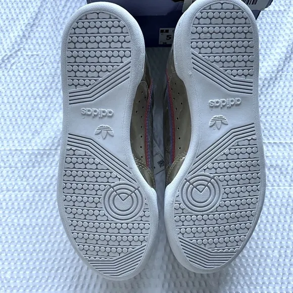 NWT Adidas Continental 80 Gold Sneakers Men’s 6.5 With Box