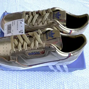 NWT Adidas Continental 80 Gold Sneakers Men’s 6.5 With Box