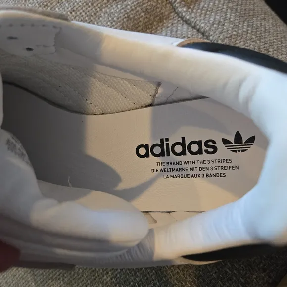 NWT Adidas Samba XLG Shoes - White and Black