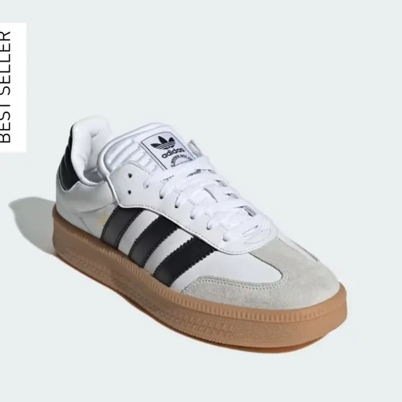 NWT Adidas Samba XLG Shoes - White and Black