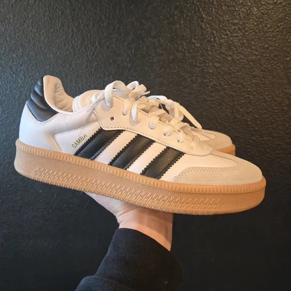 NWT Adidas Samba XLG Shoes - White and Black