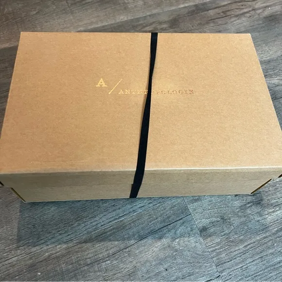 NWT Anthropologie White Leather Woven Ankle Strap Espadrilles Wedges sandals 7