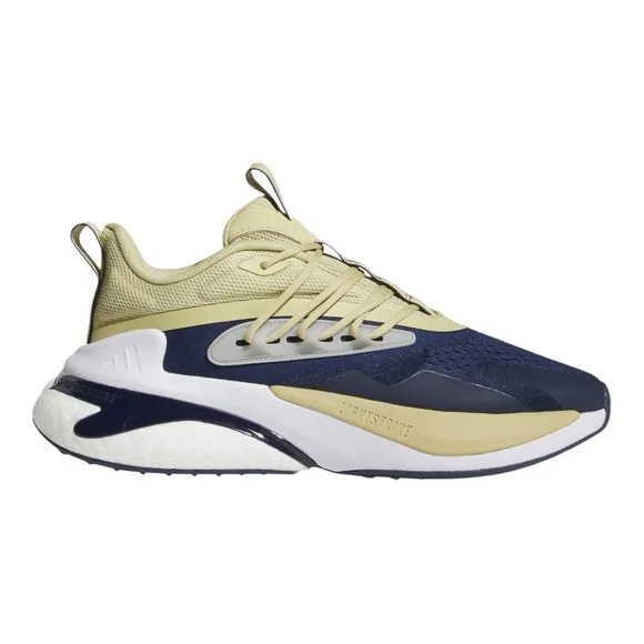 NWT Georgia Tech Yellow Jackets Adidas AlphaBoost V2 Shoes Navy Gold Men 12.5