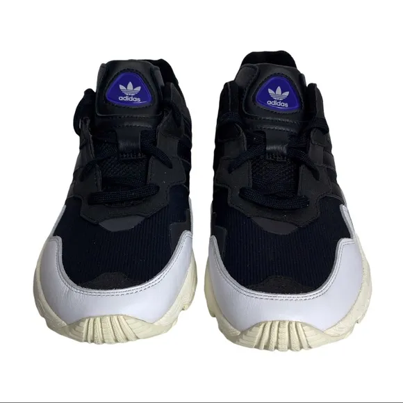 NWT Men’s Black &amp; White Adidas Yung 96 Athletic Shoes