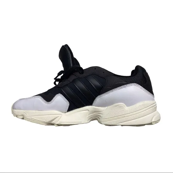 NWT Men’s Black &amp; White Adidas Yung 96 Athletic Shoes