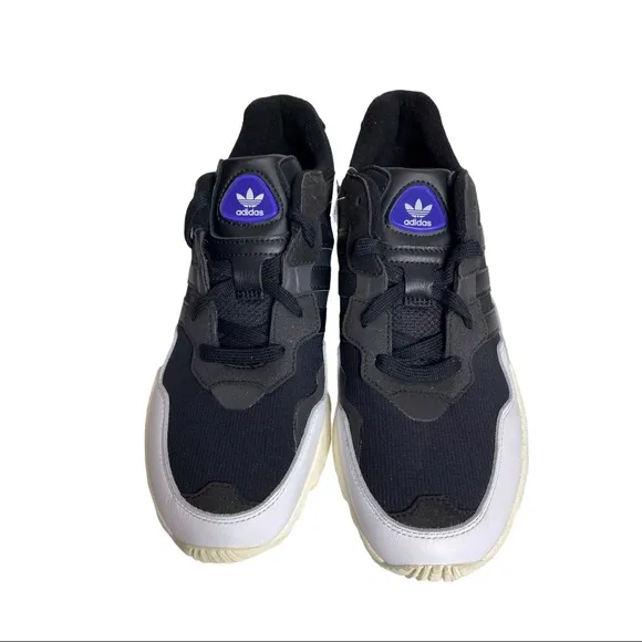 NWT Men’s Black &amp; White Adidas Yung 96 Athletic Shoes
