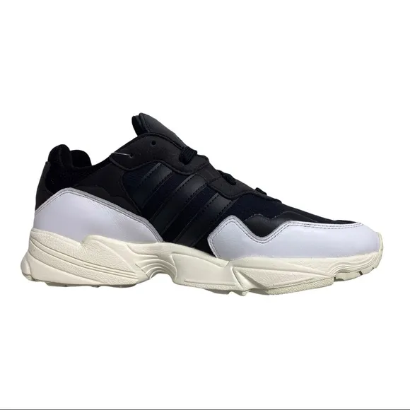 NWT Men’s Black &amp; White Adidas Yung 96 Athletic Shoes