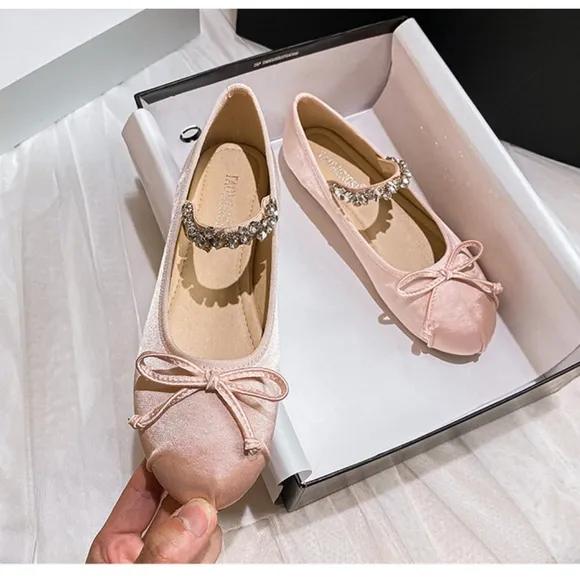 Nwt Rhinestone Mary Jane Shoes