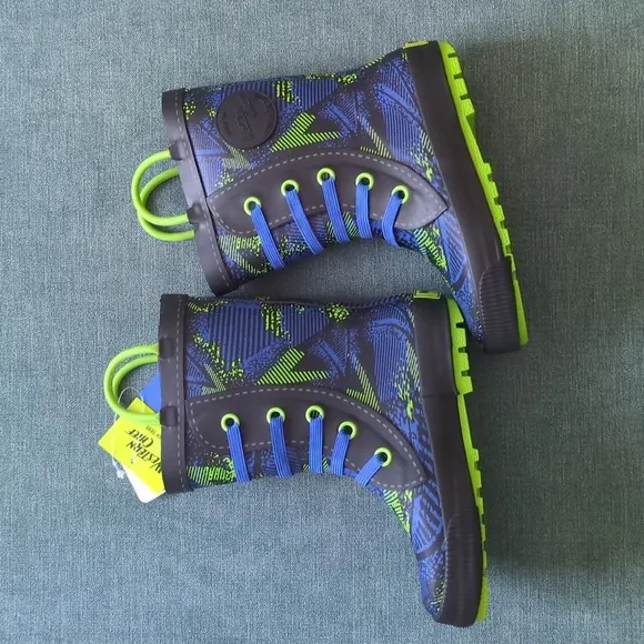 NWT Sz 10 Toddler Western Chief Ollie Sneaker Rain Boots Wellies Galoshes