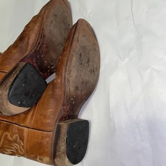 Old West men’s  leather boots size 9