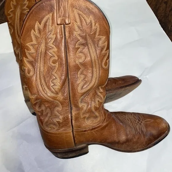 Old West men’s  leather boots size 9