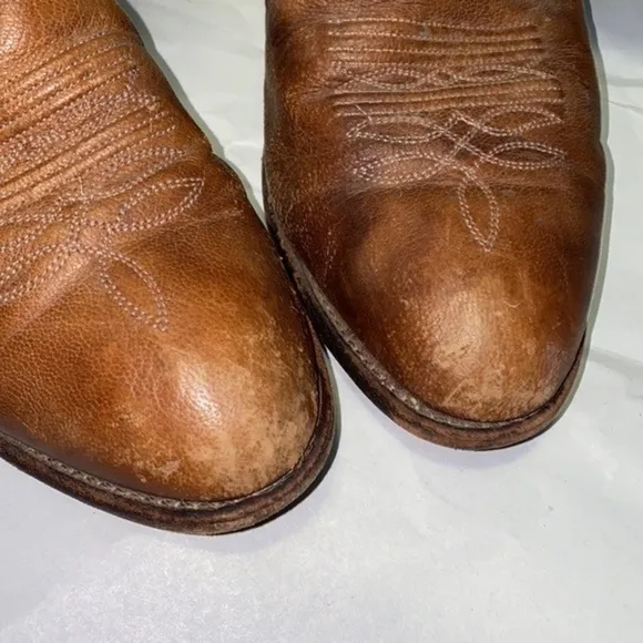 Old West men’s  leather boots size 9