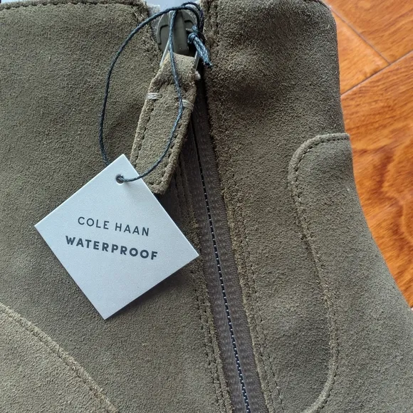 Olive Ankle Boots