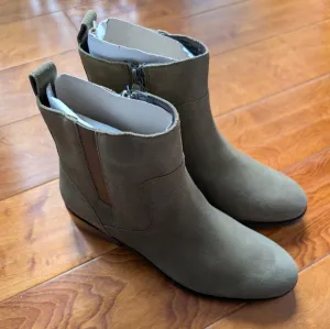 Olive Ankle Boots