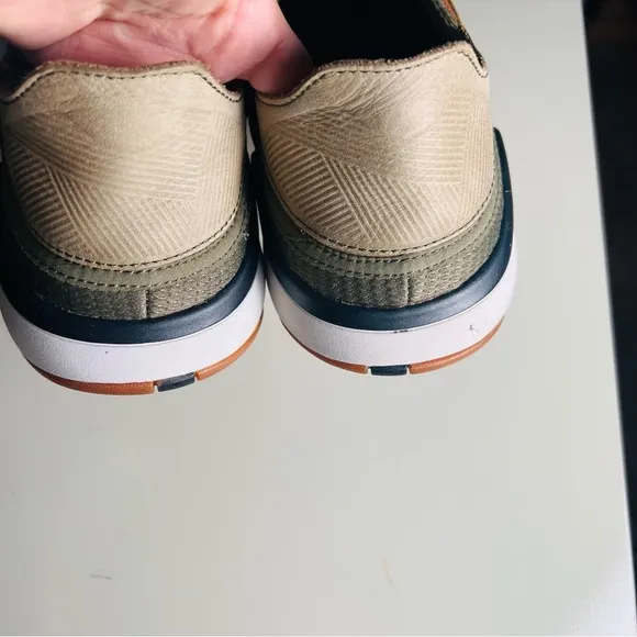 OLUKAI Mio Li Men's Stylish Sneakers - Olive 11.5