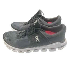 On Cloud CloudTec Womens Running Shoes Black Gray Low Top Lace Up Stitching W9.5