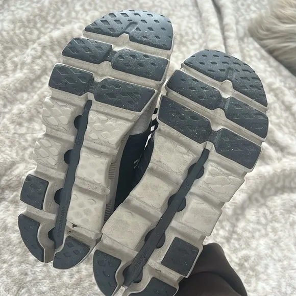 On Running Women's Athletic Shoes - Black and Gray
