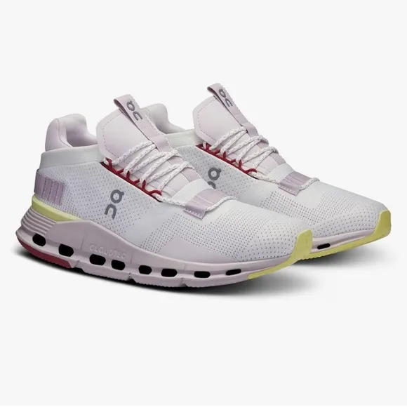 On womens CloudNova cloudtech running shoes undyed white Fade Sz 8