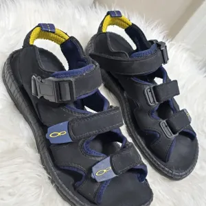 Op Camel Crown Men's Thick-soled Open-Toe Strappy Flat Hiking Sandals