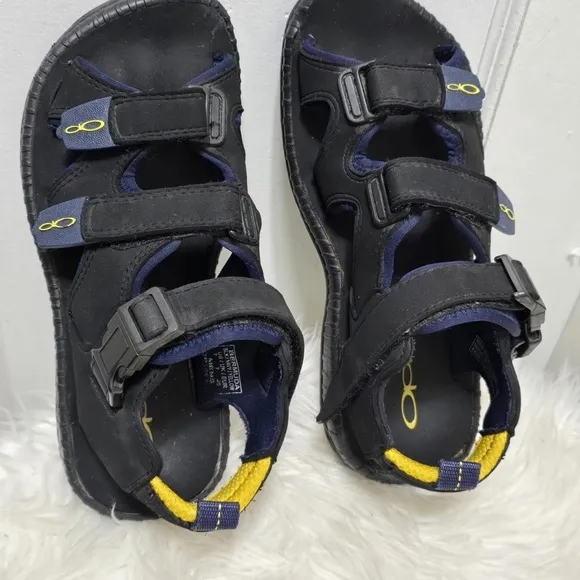 Op Camel Crown Men's Thick-soled Open-Toe Strappy Flat Hiking Sandals
