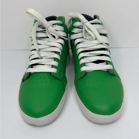 Osiris Effect Green High-Top Sneakers, Size 8