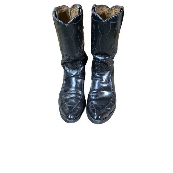 OSULLIVAN  black leather Western boots. Size 10.5