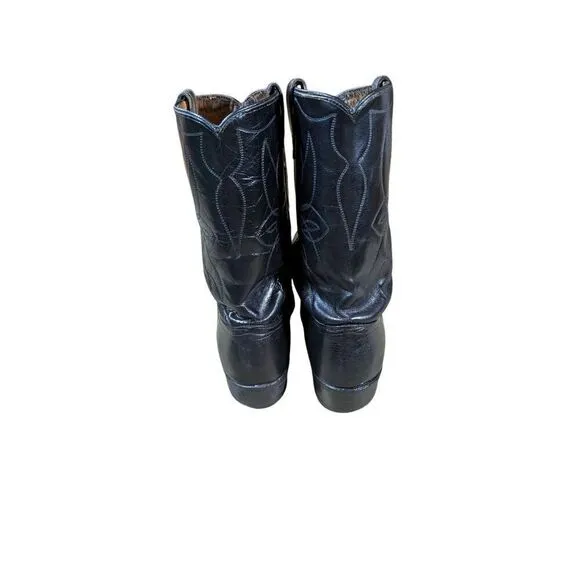 OSULLIVAN  black leather Western boots. Size 10.5