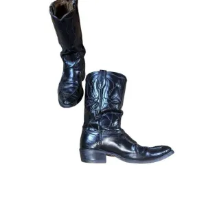 OSULLIVAN  black leather Western boots. Size 10.5