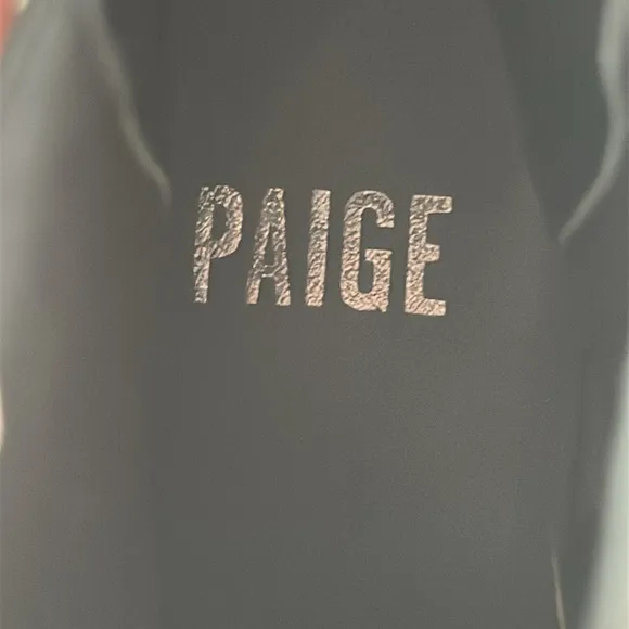 PAIGE Studded Brown Ankle Boots
