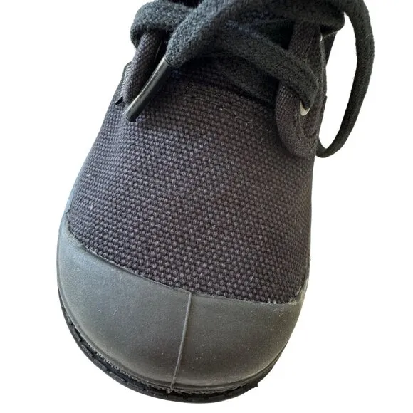 Palladium Boys Baggy Varsity Hi Top Sneaker BOOTS 82353060 Canvas Black