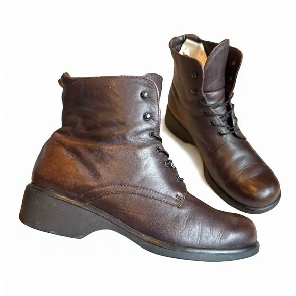 Panama Jack “Havana Joe’s” Genuine Leather Lace Up Boots