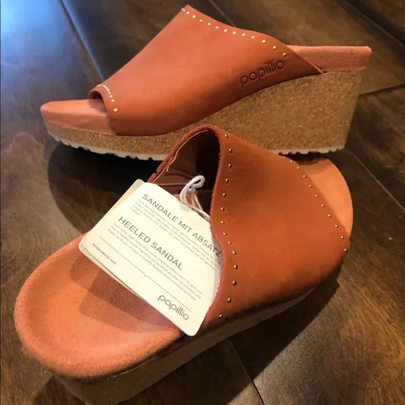 Papillio by Birkenstock Namica wedges sandals NWT