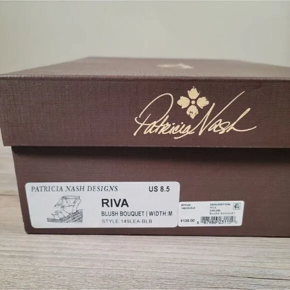 Patricia Nash Riva Wedge Sandals Women's Shoes Sz 8.5M