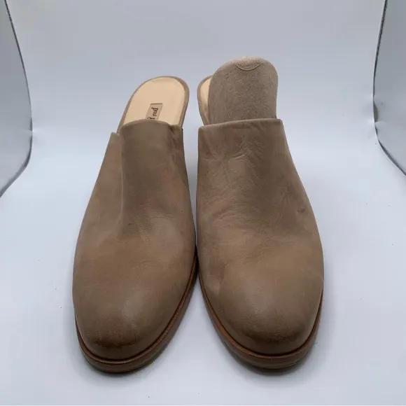 Paul Green Vonda Mule Shoes Women's 8 UK / 10.5 US Tan Nubuck Leather Clog 2165