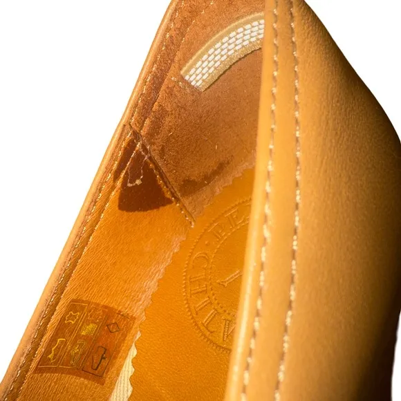 Penelope Chilvers Scoop Leather Espadrille Tan 35