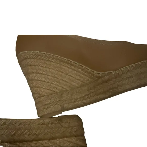 Penelope Chilvers Scoop Leather Espadrille Tan 35
