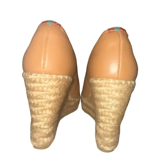 Penelope Chilvers Scoop Leather Espadrille Tan 35