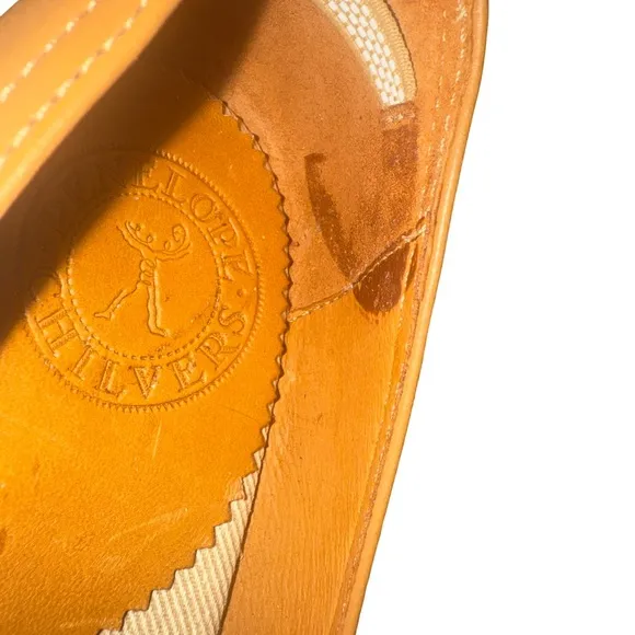 Penelope Chilvers Scoop Leather Espadrille Tan 35