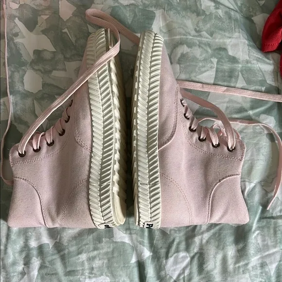 Polo by Ralph Lauren Women's Pink High-Top Sneakers