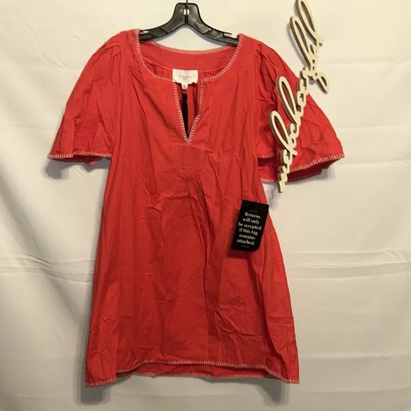 POMANDER PLACEPoppy Stitch Finley Flutter Sleeve Dress