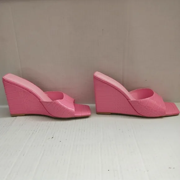 Princess Polly Open Toe Wedge Shoes Size 10