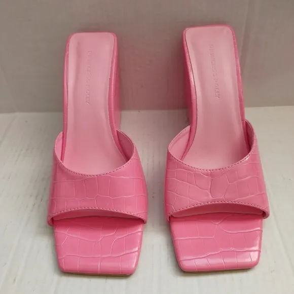 Princess Polly Open Toe Wedge Shoes Size 10