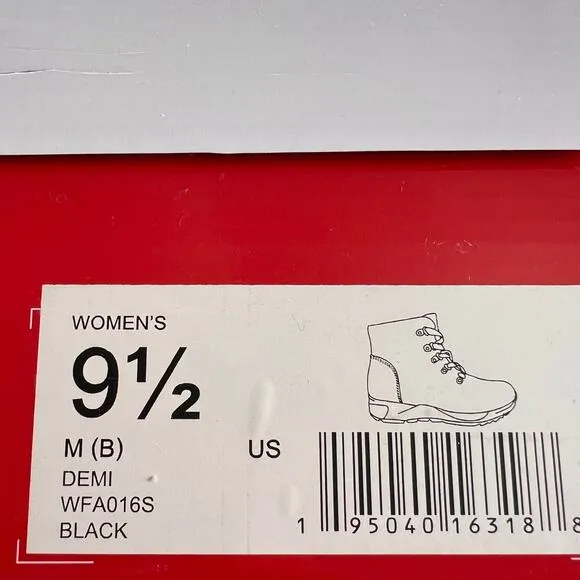Propét Demi Women's Black Suede Bootie, Size 9.5