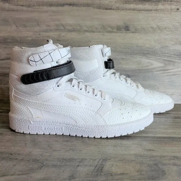 Puma Sky II Hi SF Texture White High Top Sneaker Shoes